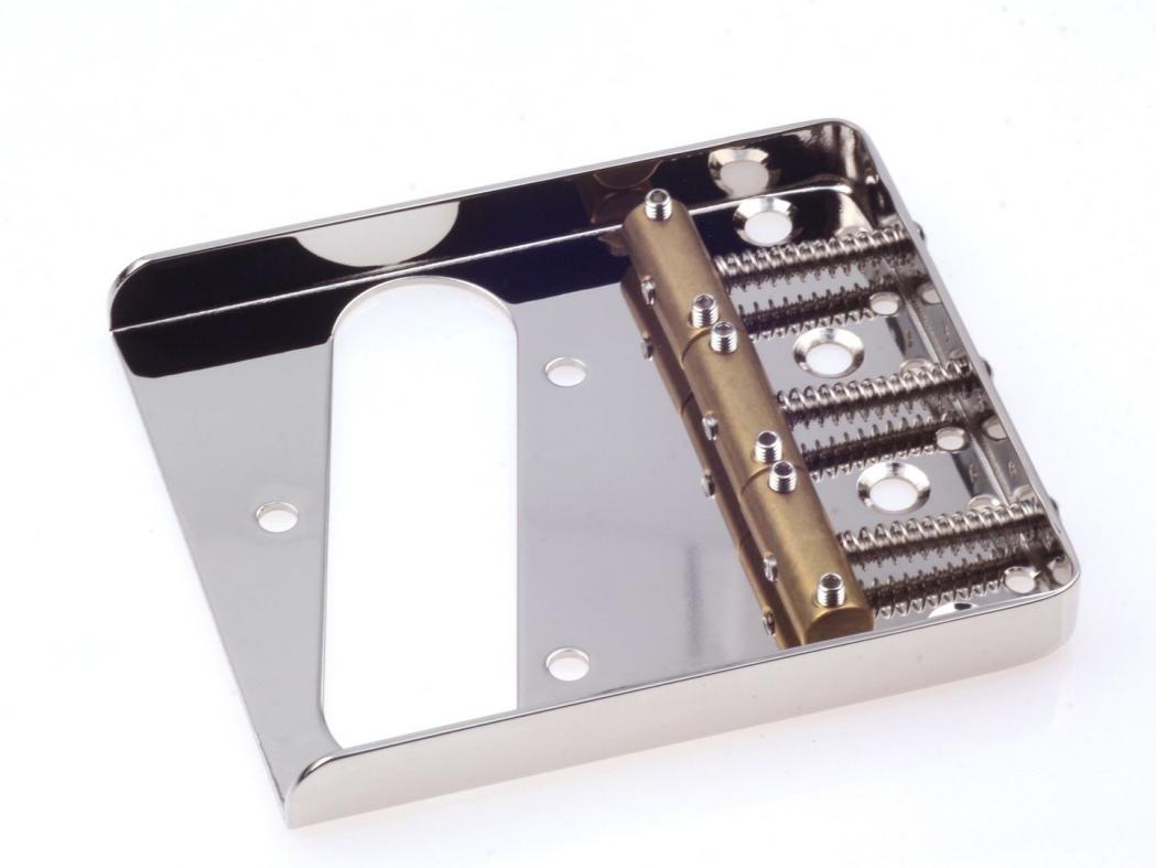 Vintage Tele®.060'' Bridge 3 Saddles Nickel Finish