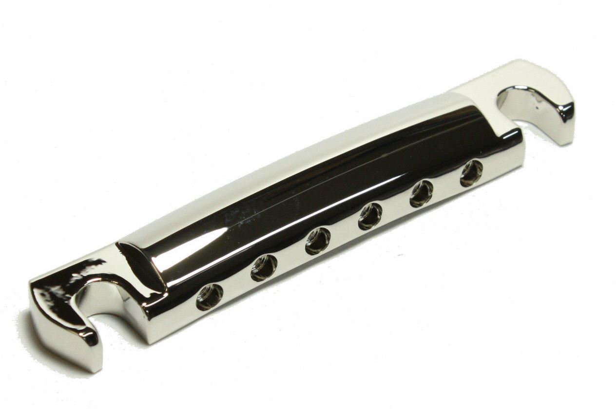Gibson ライトニングバー　ブリッジ　60年代　ニッケル　ビンテージ Gibson 1960's Lightning Bar Wraparound Bridge（ビンテージ