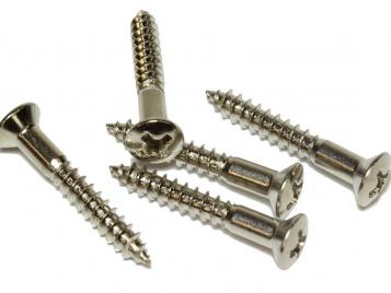 #5/6/7/8' Size Strapbutton screws for worn holes