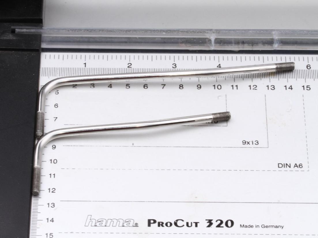 Short Gilmour Arm compare to Standard Arm