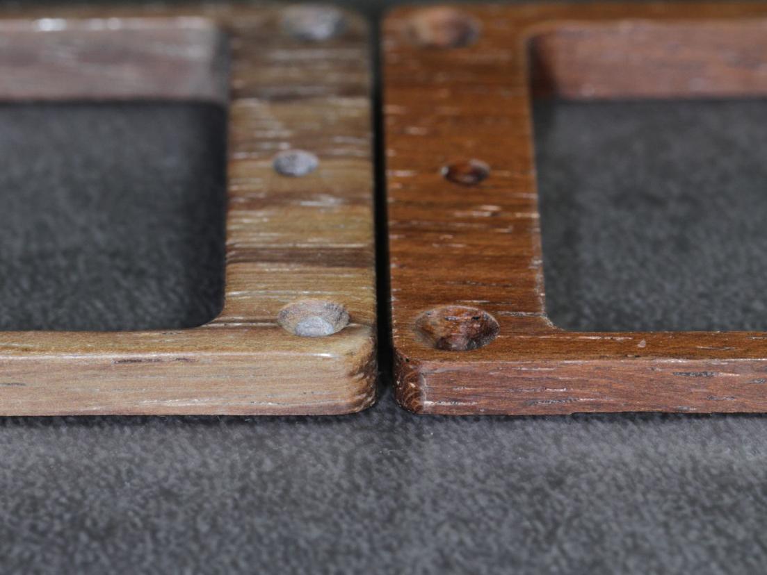 Right is Hailwood Ring-cheapo pure made stuff